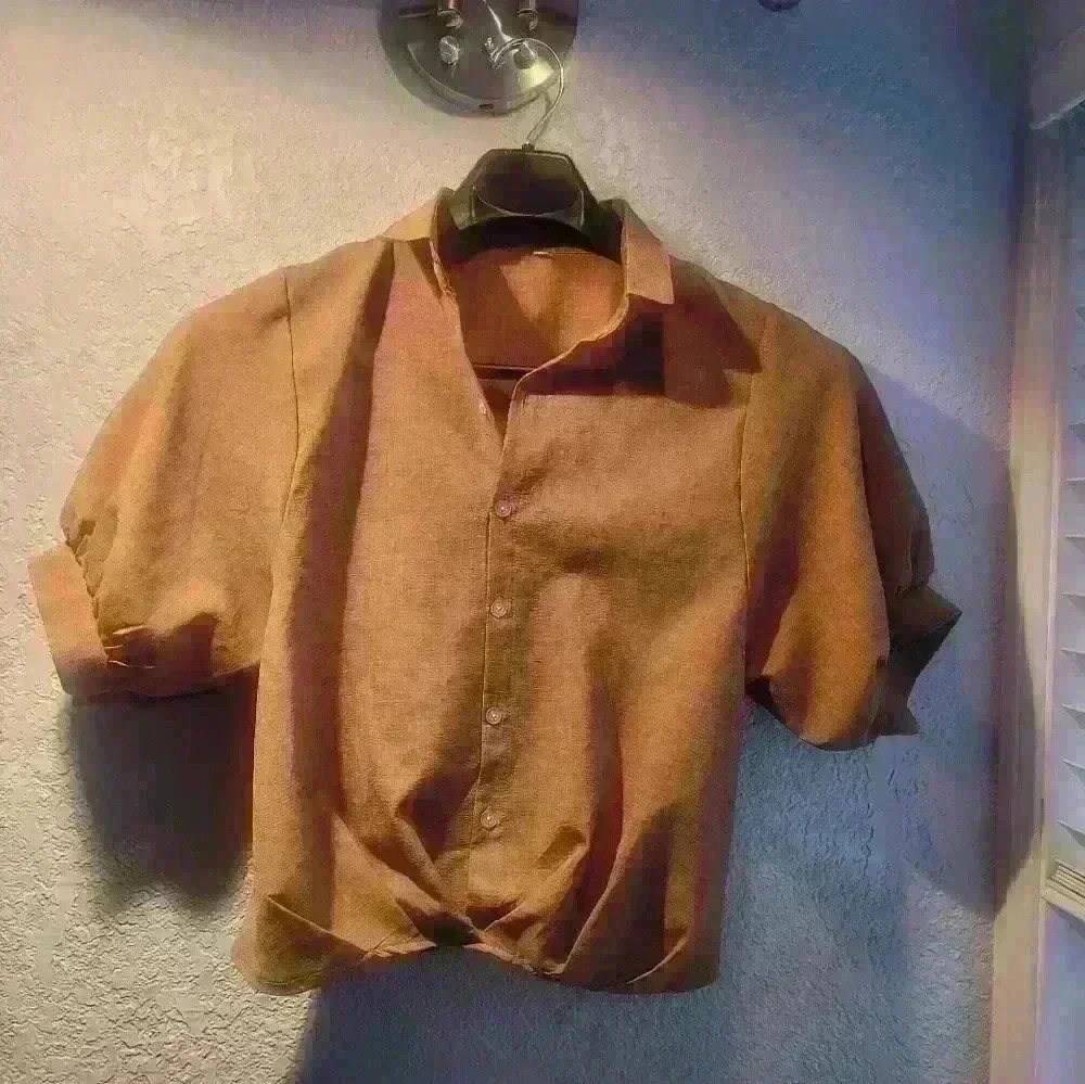 Barely used button down blouse